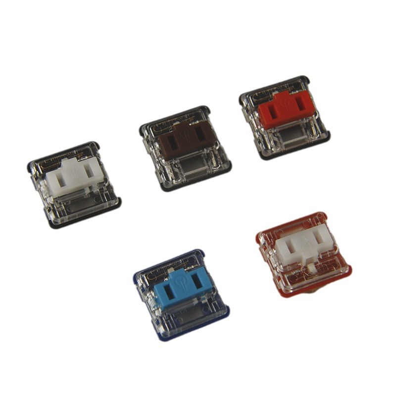 Kaihua kailh 1350 chocolate short shaft mechanical keyboard shaft body self-changing Switch accessories black tea white shaft Kaihua kailh 1350 chocolate short shaft mechanical keyboard shaft body self-changing Switch accessories black tea white shaft