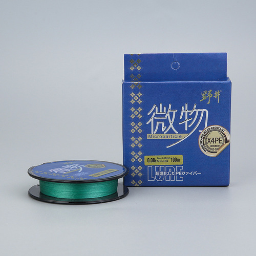 Noi Weiwu X4 smooth and strong PE line 50 meters 100 meters package Japanese raw silk high-density braided fishing line wholesale