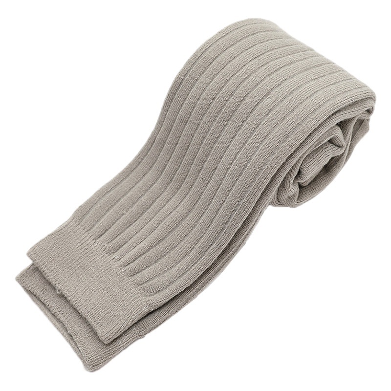 Invierno espesado bebé niñas pantimedias caliente cepillado barra vertical que basa los calcetines de las niñas pantimedias de los niños