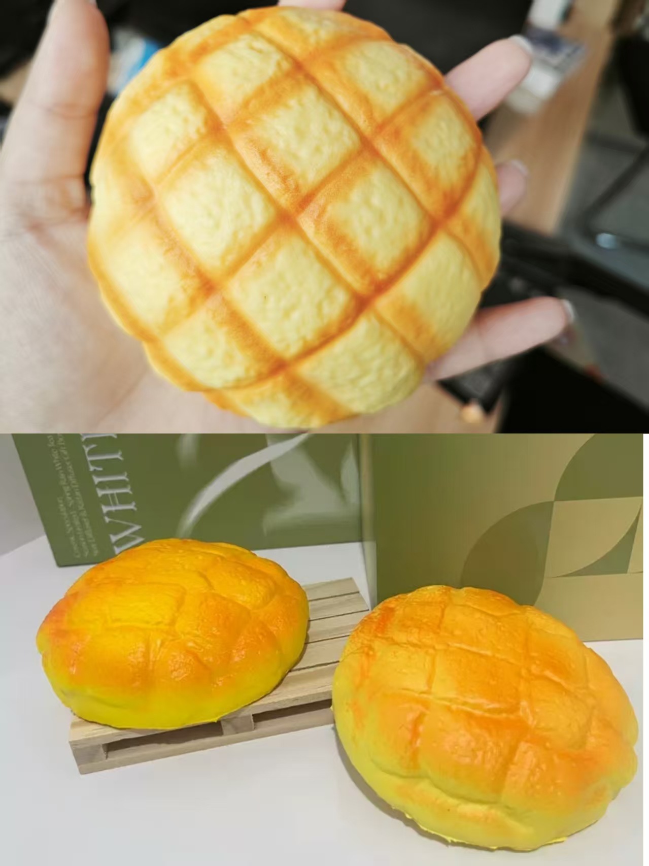 10cm 파인애플빵