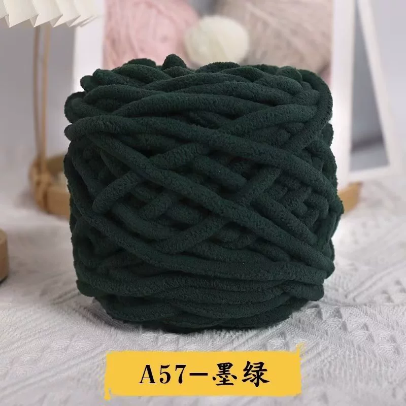 Шар пряжи шерстяной (ice yarn) — 15 м, толстая нитка, множество цветов для шарфов шапок тапочек