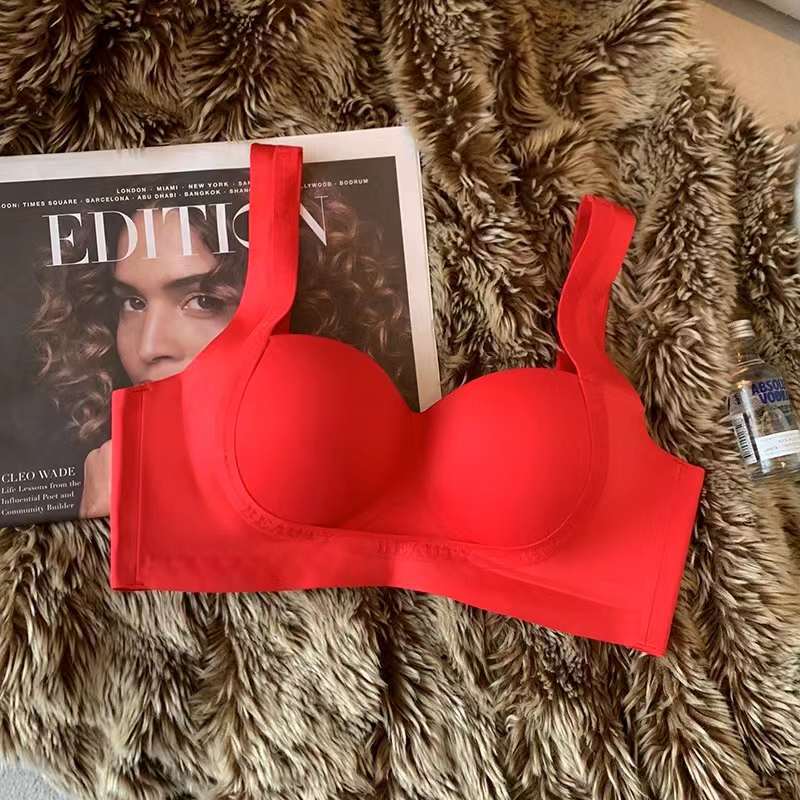 Venta directa de fábrica Comercio electrónico transfronterizo Sudeste de Asia Vietnam Tailandia Ladies Talla de letras Pechos pequeños Reunir sujetador Tovin