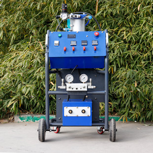 Hthp10 Polyurethane Spray Machine Polyurea Horizontal Spray Machine Black and White Material Heating Pipe Polyurethane Spray Mach
