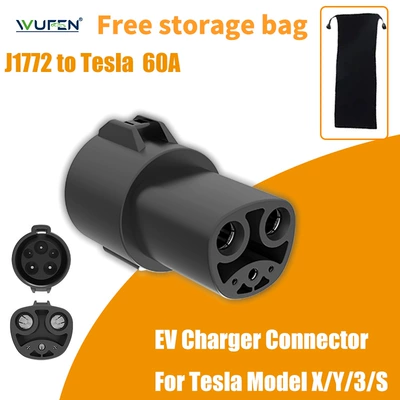 in Supplying New Energy Vehicle EV şarj adapterləri - us-standard-to-tesla-60a