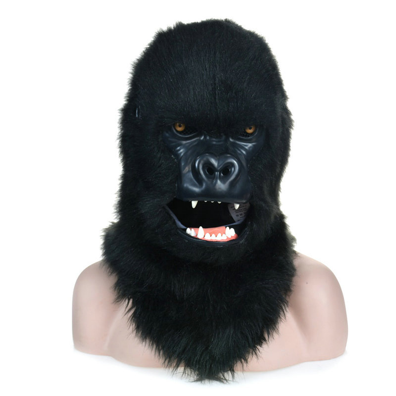 Máscara de cabeza de animal de cara completa Lobo Oso conejo León leopardo fotografía bola rendimiento máscara de película fabricante