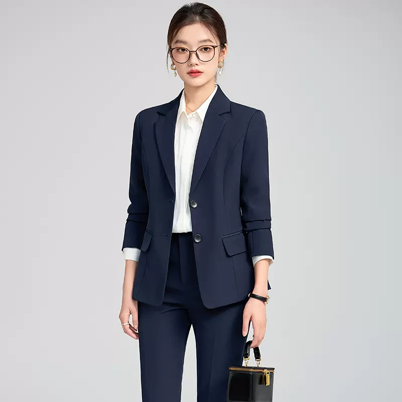 西装外套女2025新款职业正装公考面试银行工作服女士工装西服套装