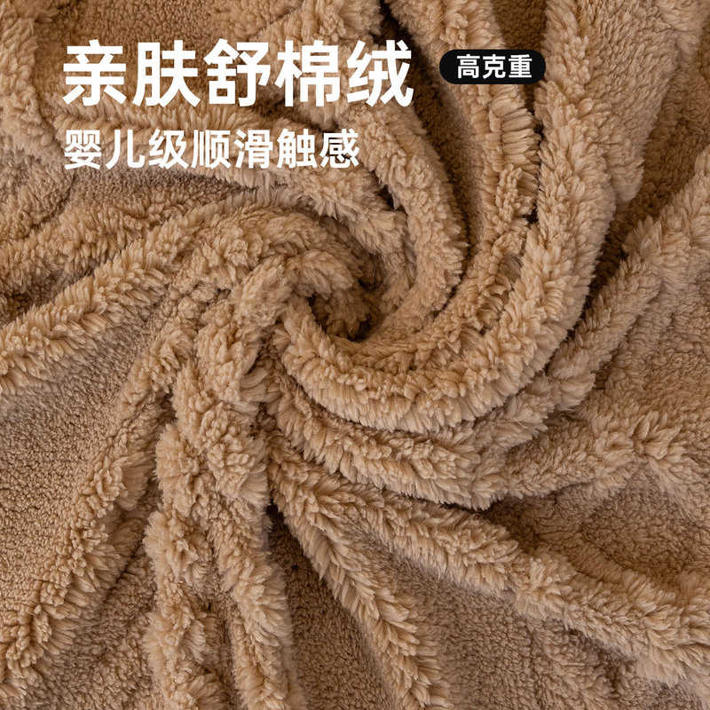 复古风加厚舒棉绒沙发巾2025新款秋冬款防滑盖布巾沙发毯跨境专供|undefined