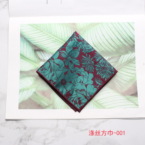 Spring new men's suit pocket scarf groom's suit chest scarf handkerchief dress top accessories