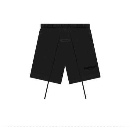 Xлоповые хлопковые шорты Essentials SS22, принт из тельной нашивки на маленькой этикетке, срез 5 точек, эластичный пояс