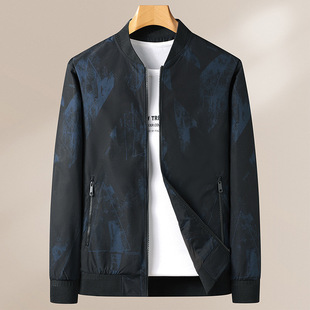 2024 Autumn Men's Jacket New Windproof and Waterproof Jacket Men's Trendy Brand Camouflage Mountain Jacket Men's Autumn and Winter