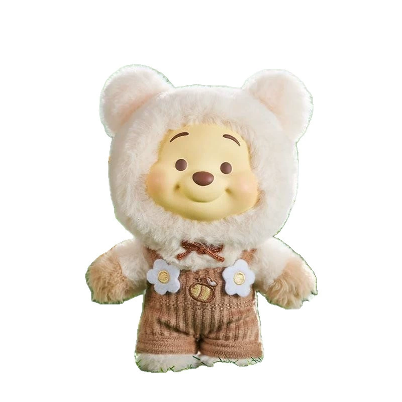 Пупсовая коробочка с хомячком Винни-Пуха TOPTOY Puff Candy Серия для девушек, версия Motherland, модная фигурка с подвеской в слепой коробке