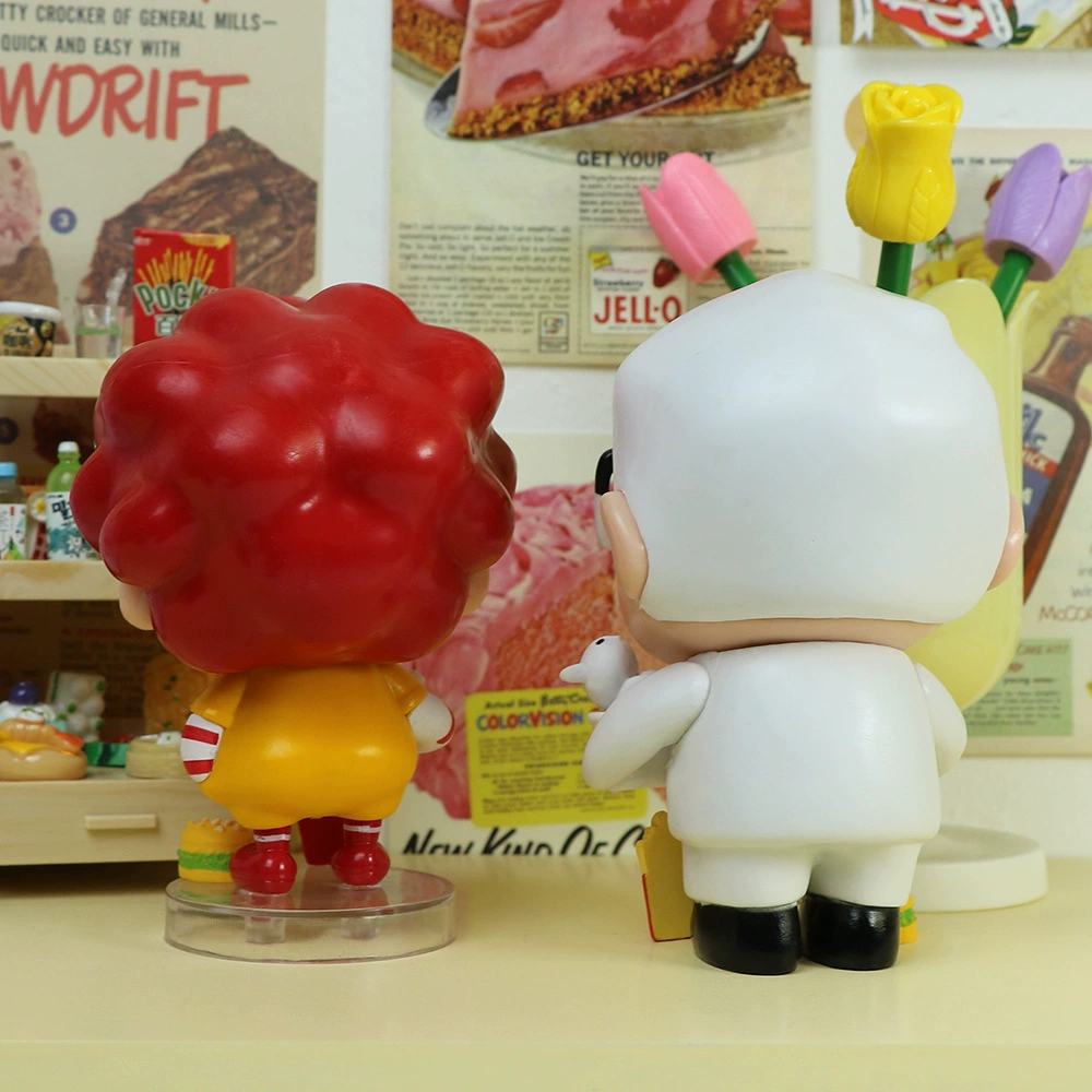 Большая модель фигурки Pill Crayon Shin-shirt GK McDonald's & KFC Shin-shirt, милая популярная в интернете игрушка