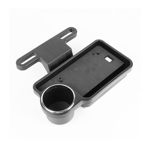 Car Seat Back Dinner Tray Car Seat Rear Drainage Cup Holder Car Folding Tray Storage Box Multifunctional Drink Holder