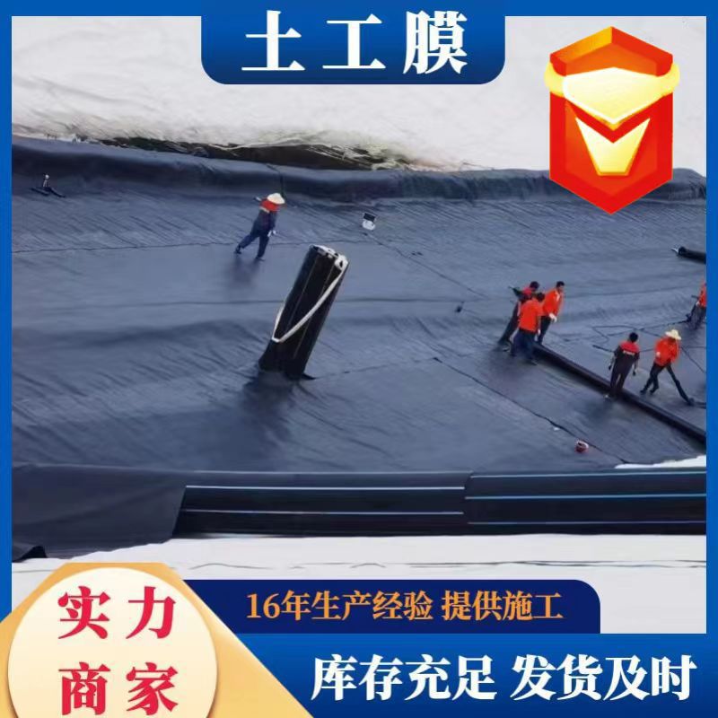 全新料聚乙烯防渗膜3.0mm城建土工膜污水厌氧池底部防渗土工膜