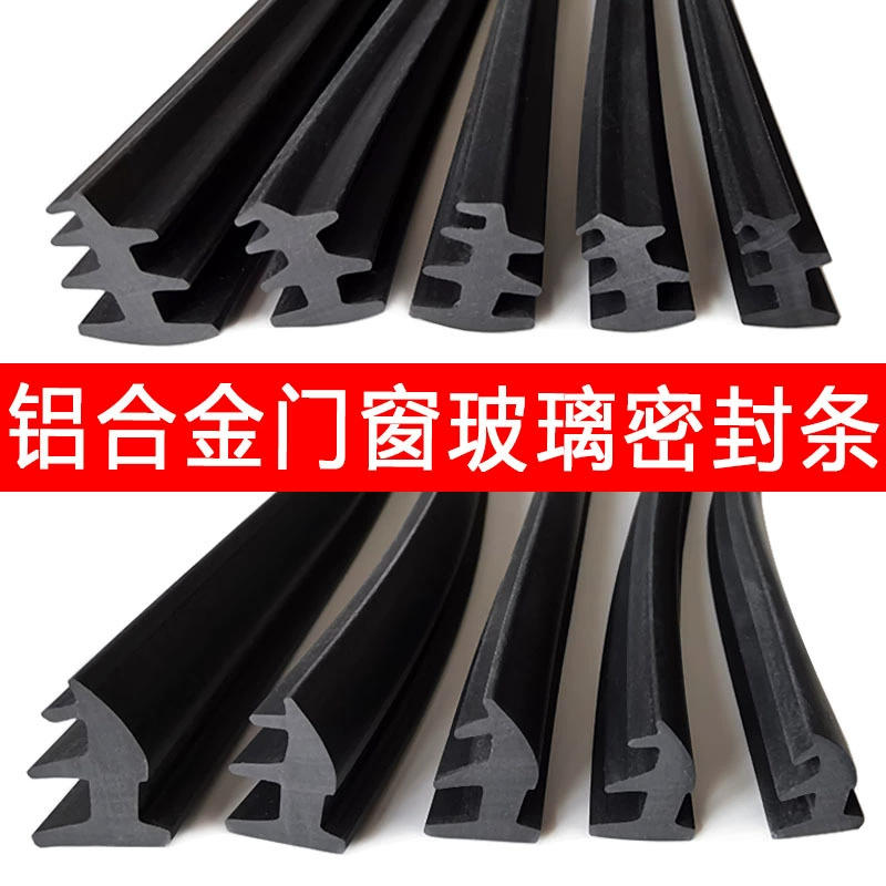 Алюминиевый сплав двери и окна герметик полосы старомодные 90-типа фиксированный стеклянный зазор башни-образный полумесяц наслоения раздвижные окна полосы