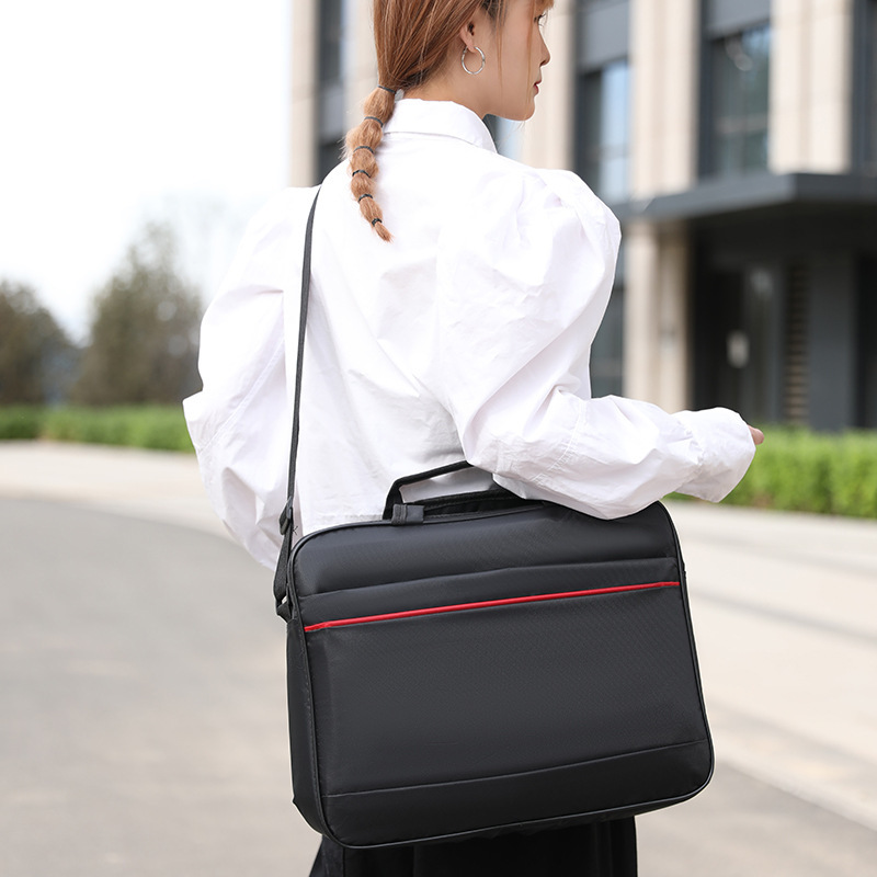 新款防水耐磨筆記本電腦包簡約筆記本內膽包百搭減負單肩手提包