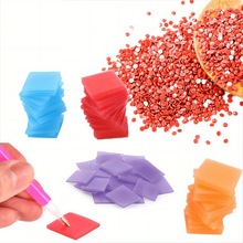 2cmx2cm钻石画工具包 点钻笔厂家批发胶泥 多色可选