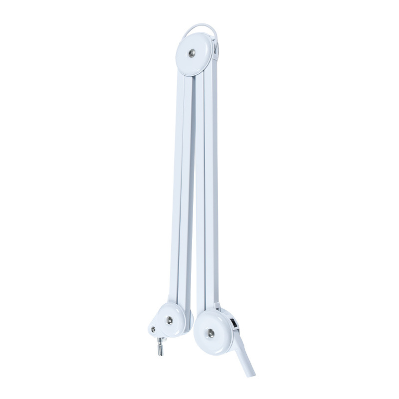 Lámpara de belleza plegable, lámpara de tiburón, lámpara de iluminación para manicura, lámpara de estudio con clip de escritorio, lámpara de bordado para tatuajes de pestañas, luz de relleno