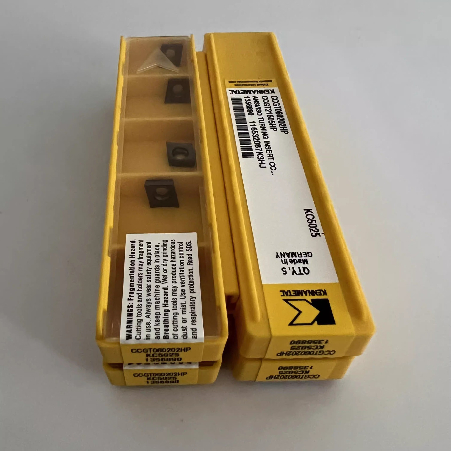 CCGT060202HP KC5025 肯纳刀具 CCGT060204HP KC5010 拍前询价