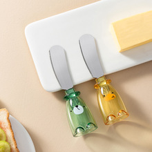 黃油刀日式牛油刀奶酪甜品抹醬刀塗抹刀果醬抹刀加厚不銹鋼西餐刀