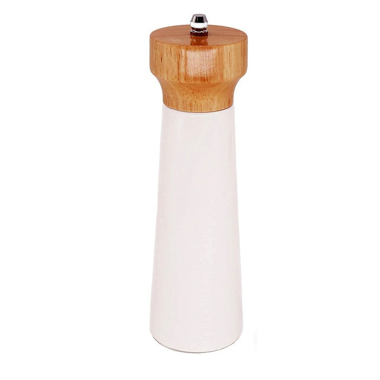 Molinillo manual de molino de pimienta de madera pimienta de espesor ajustable sal de mar molinillo condimento botella herramientas de cocina