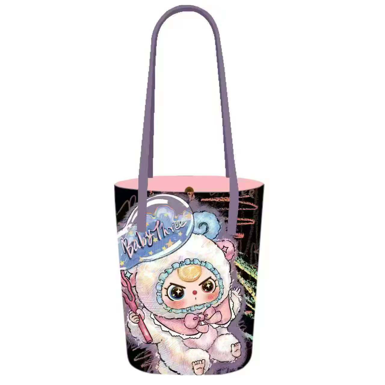 娃三岁布小包水桶包盲盒可爱包包小包批发斜挎镂空迷你小包手提