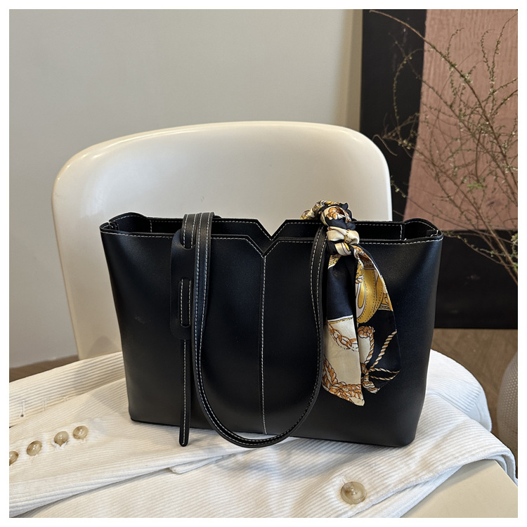 Bolso Tote de Hombro para Mujer de PU Gran Capacidad con Cremallera para Uso Diario image 9