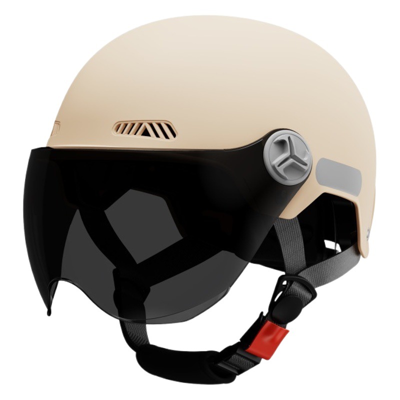 Fábrica nuevo estándar nacional 3C certificado casco de coche eléctrico hombres y mujeres verano protección solar motocicleta cuatro estaciones casco universal