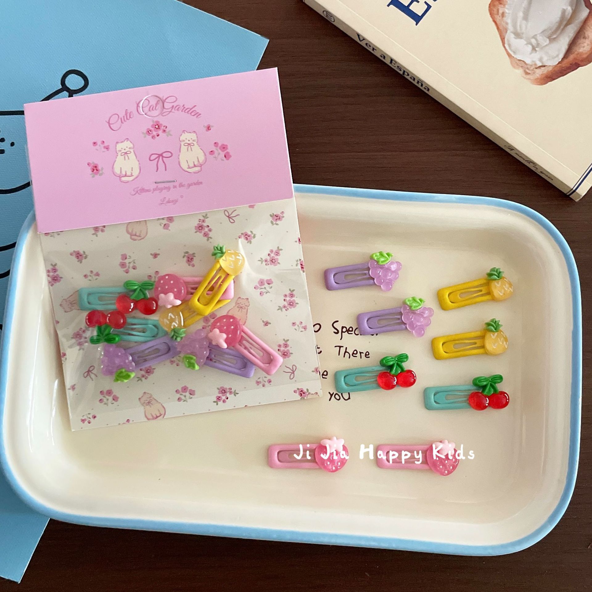 菠萝樱桃发夹