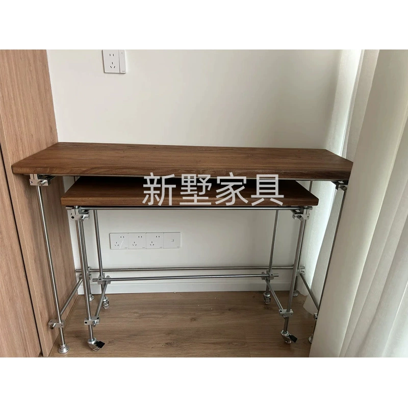 Стол из скандинавской березы, домашний офисный стол, учебный стол, прямоугольный стол, верстак, узкий стол