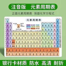 初中化学元素表注音版初中化学元素周期表化学方程式化合价卡片
