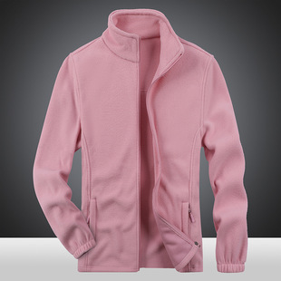Outdoor Fleece Jacket for Women, Thickened Fleece Jacket, Soft Shell Jacket, Liner, Warm Cardigan Sweatshirt