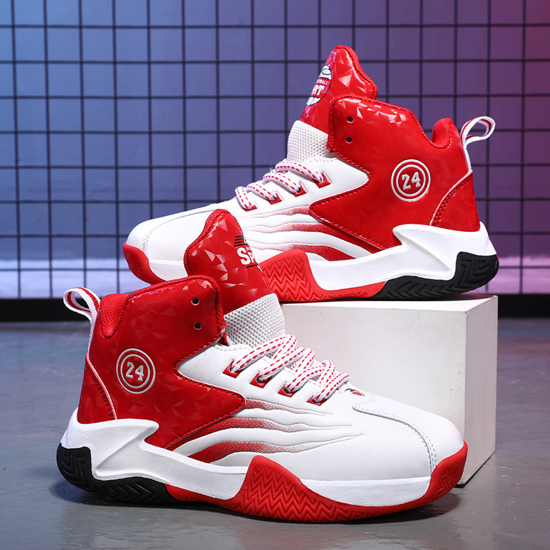 Kobe 24 zapatos de baloncesto para niños 2025 otoño nuevos zapatos de corrida amortiguados para niños zapatos deportivos para niños grandes