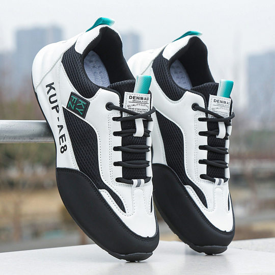 Cross-border foreign trade fashion shoes men's shoes 2025 new men's mesh soft bottom running shoes breathable sneaker e-commerce generation