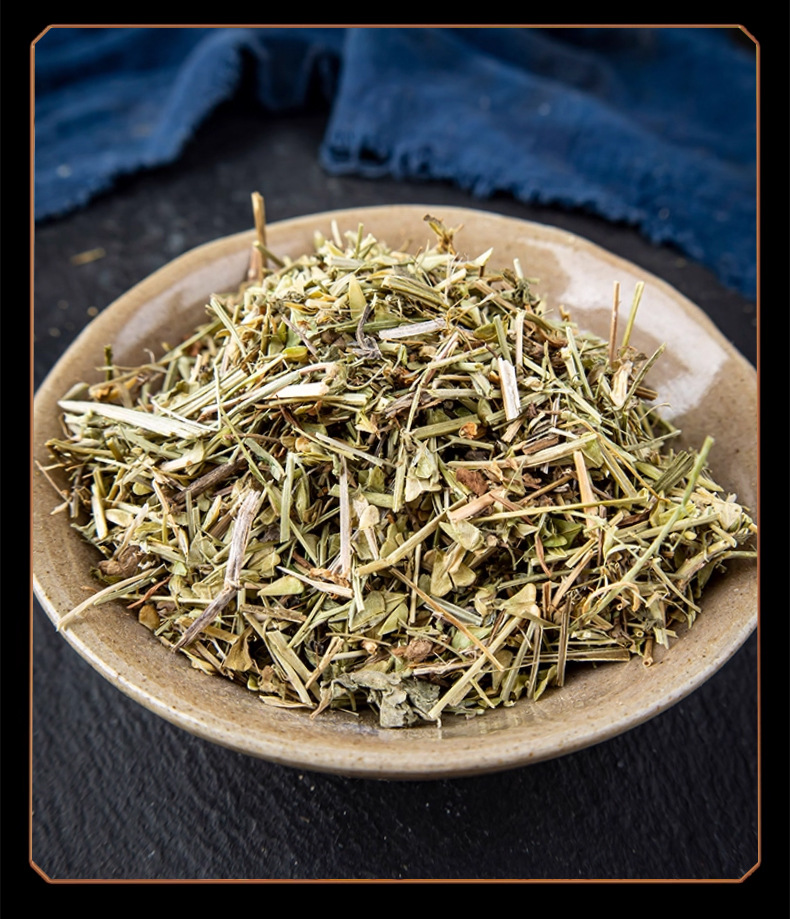 Dried Shepherd's Purse Flowers Ji Cai Hua Natural Air Dried Herb 50g Bag for Tea and Decoction in use