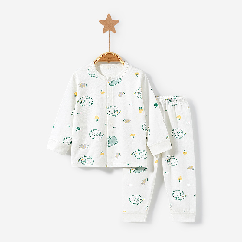 Ropa interior para niños traje primavera, otoño e invierno bebé puro algodón tocando fondo niños y niñas dividir ropa de abrigo ropa de otoño bebé pantalones largos