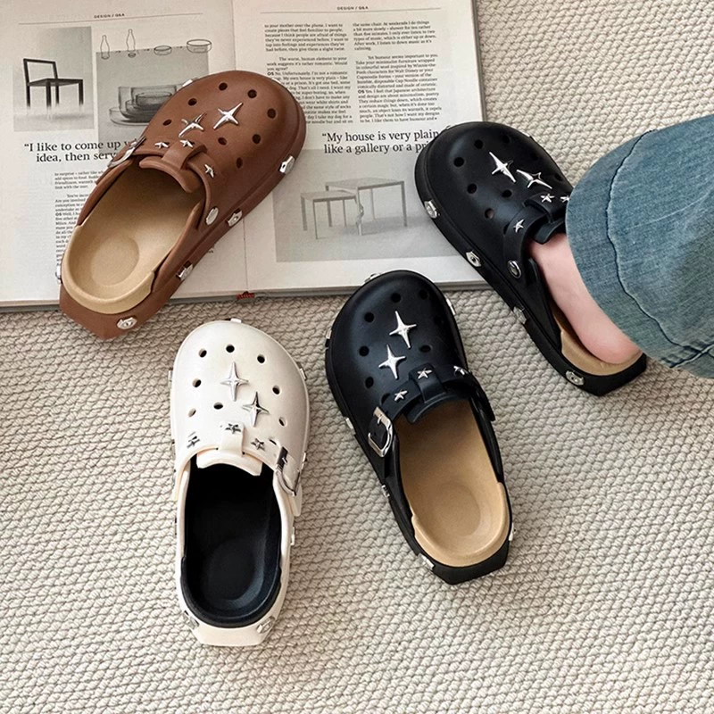 Супер огненные блинчатые ботинки сетка красные тапочки женские летние 2025 новые студенческие летние холодные тапочки