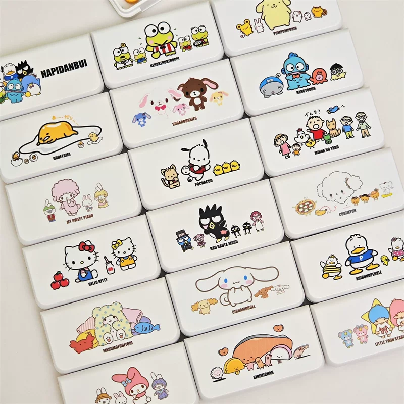 Sanrio, small handheld container, storage box for traveling