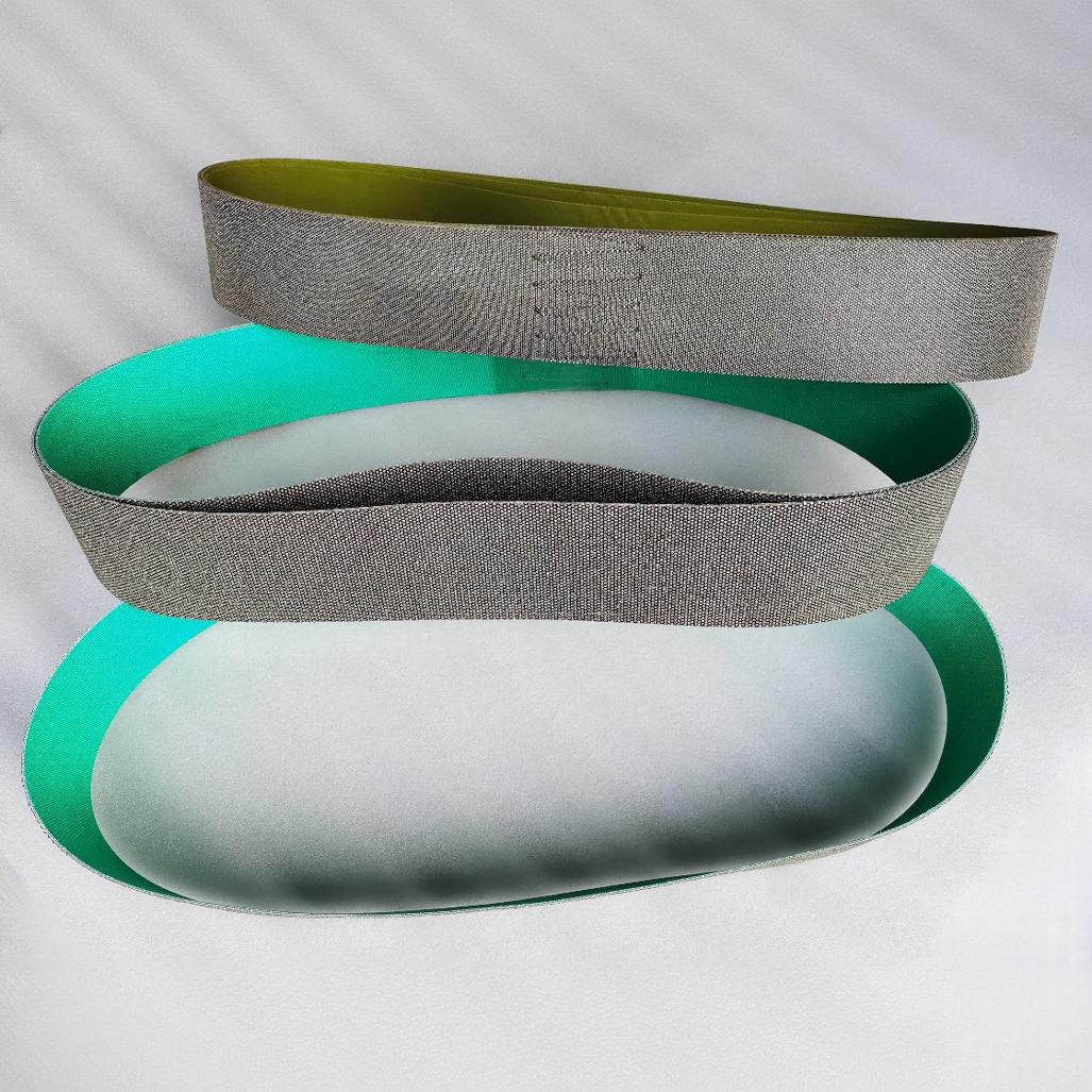 金刚石砂带靶材岩板陶瓷玻璃磨边倒棱硬合金打磨修边钻石树脂沙带