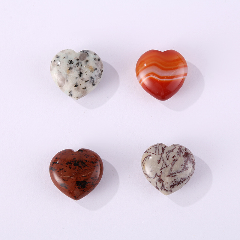 1 Piece Natural Stone Heart Shape display picture 7