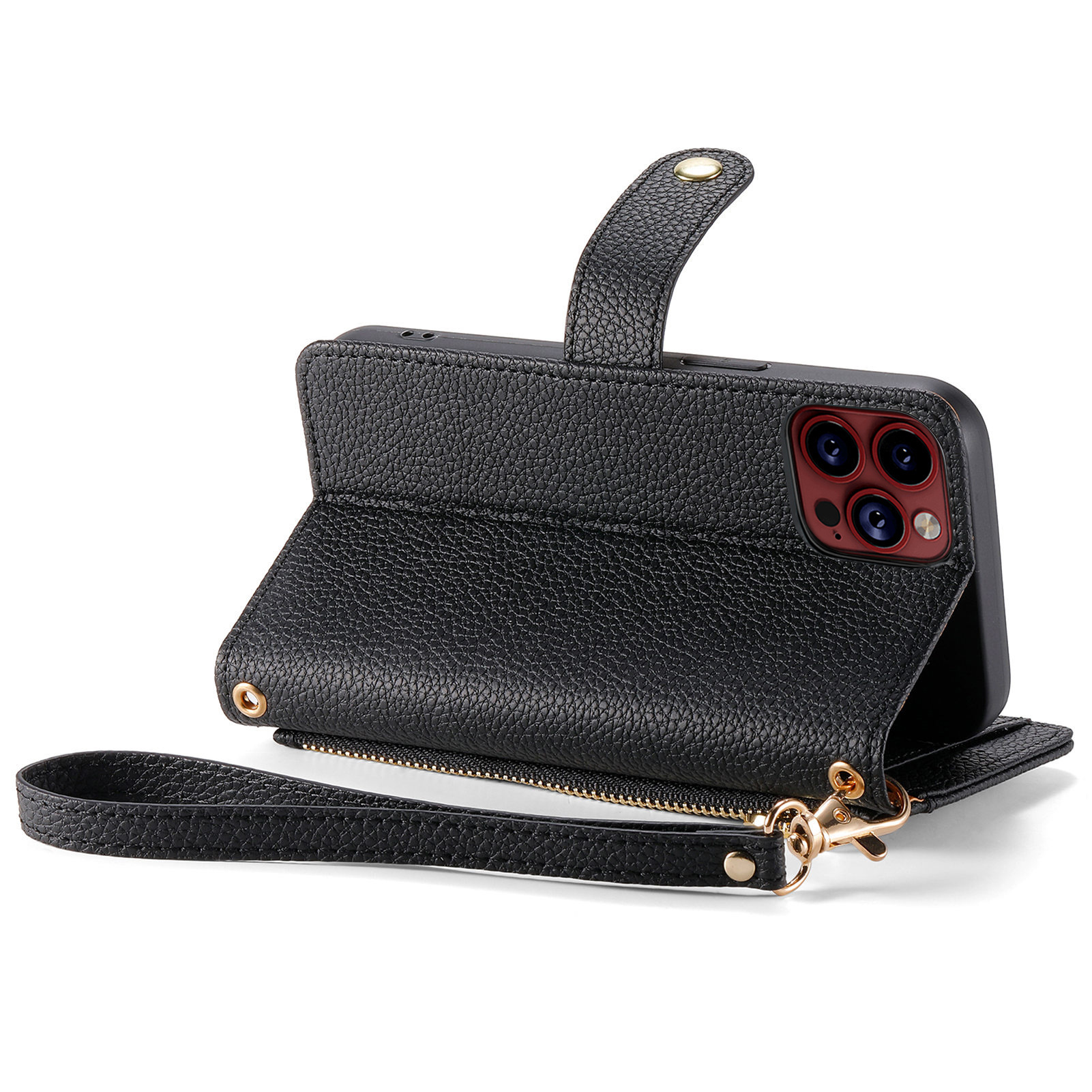 109g Weight iPhone Applicable Brands Phone Cases Classification tpu, Pu Leather Material Heart Shape, Solid Color Pattern Basic Style Heart Shape Solid Color Tpu Pu Leather Wallets 11