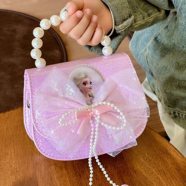 Bolsos infantiles, niñas, bolsos de mano de la princesa Aicha, flash de moda, bolsos de cinturón de cuentas