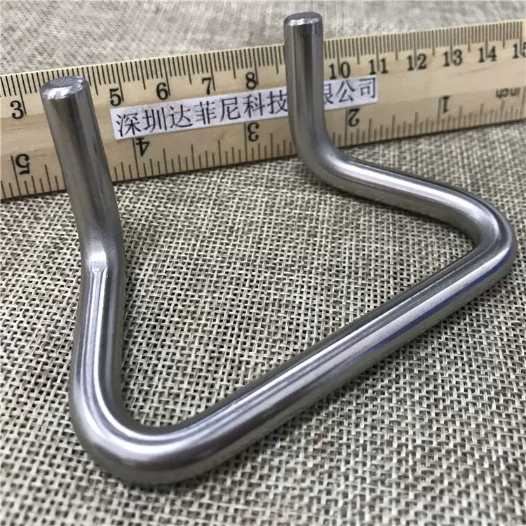 常规小直径圆棒 304不锈钢棒材折弯 非标折弯 倒角 电解抛光制造