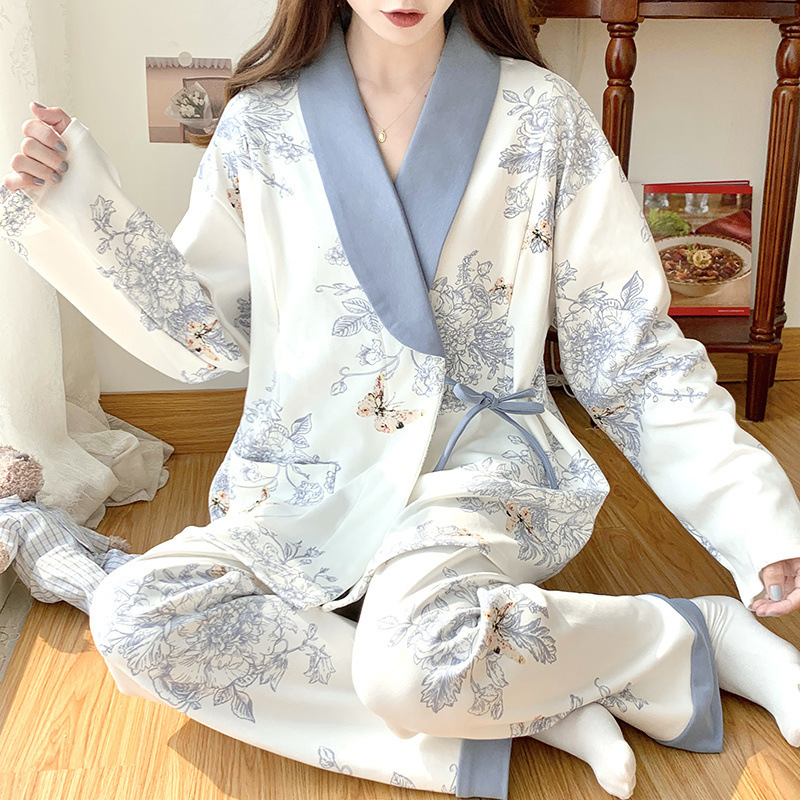 기모노 꽃의 여신 순면