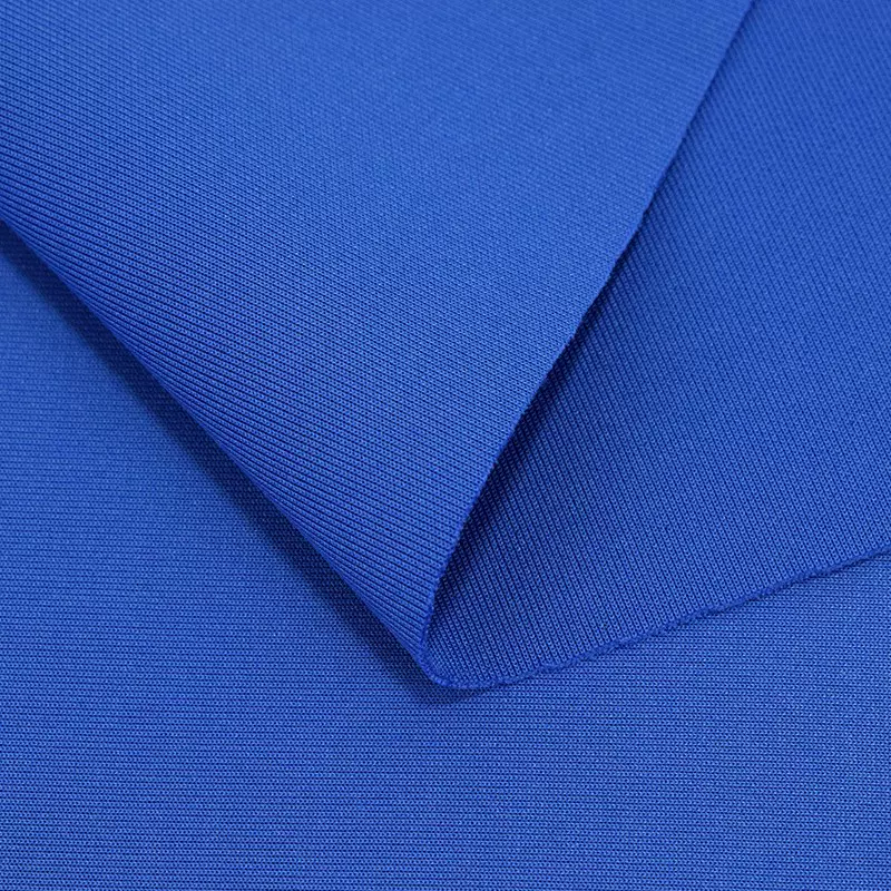定制72F空气层校服面料 涤氨弹力南韩丝健康布时装运动服面料