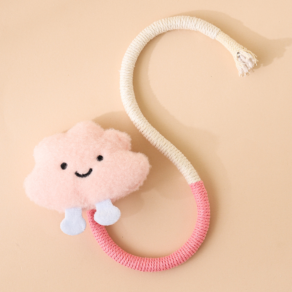 Gato mordida cuerda gato menta juguetes de peluche auto-hi alivio aburrimiento molars juguetes de gato juguetes de gato transfronterizos al por mayor