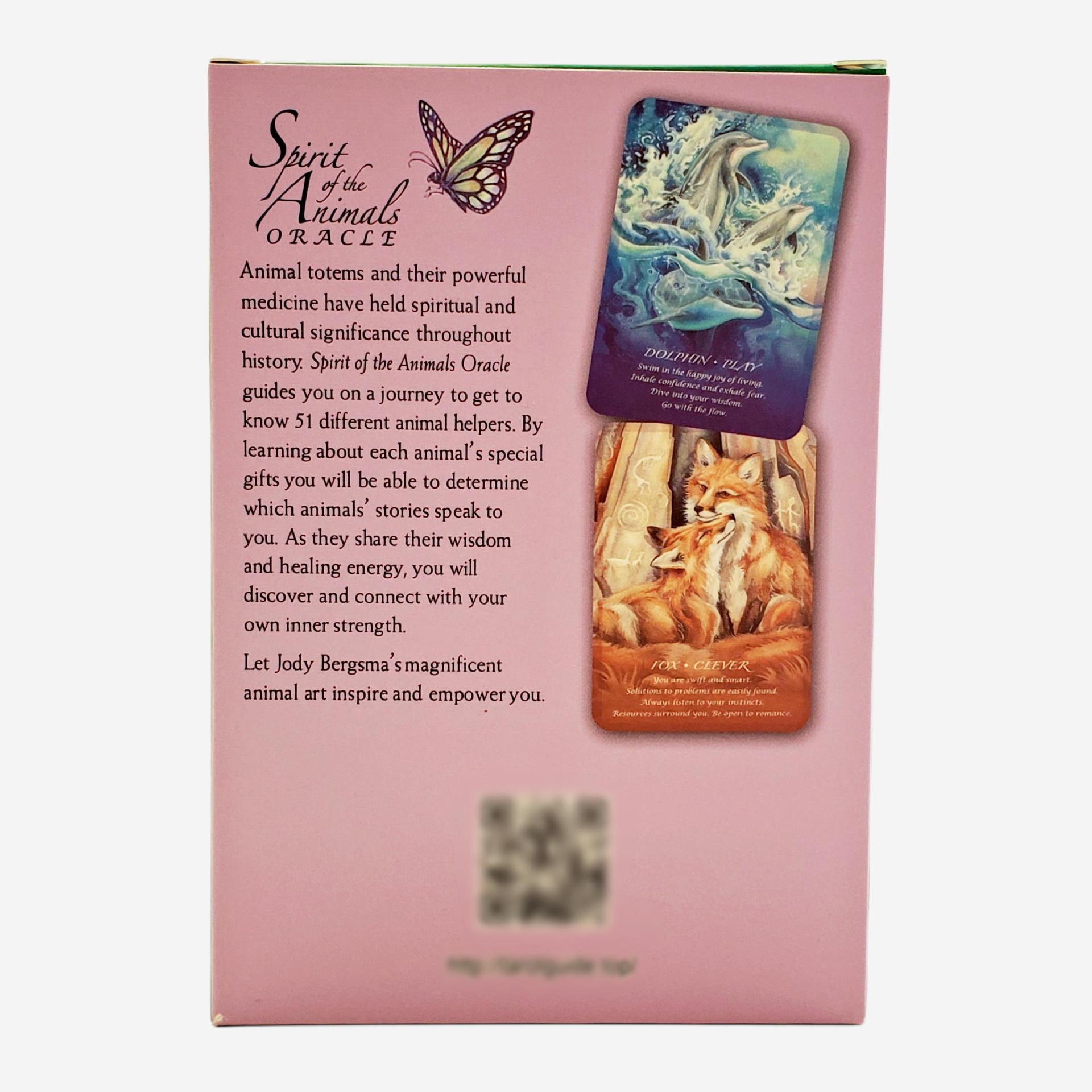 Spirit Of The Animals Orakel Deck Tierseele Gesellschaftsspiel_voghion.com