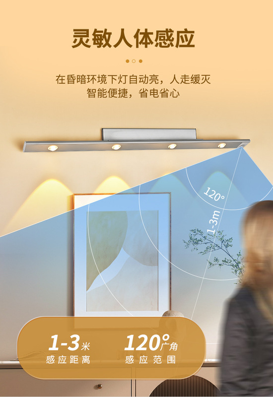電気充電式の小さい丘を挿して小夜の明かりの猫の目の波紋の明かりを感知します。|undefined