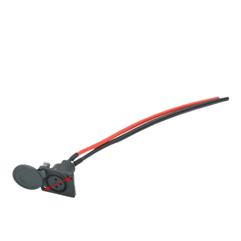 Batería eléctrica de tres núcleos puerto de carga de carro eléctrico de litio base de carro eléctrico de litio enchufe aéreo