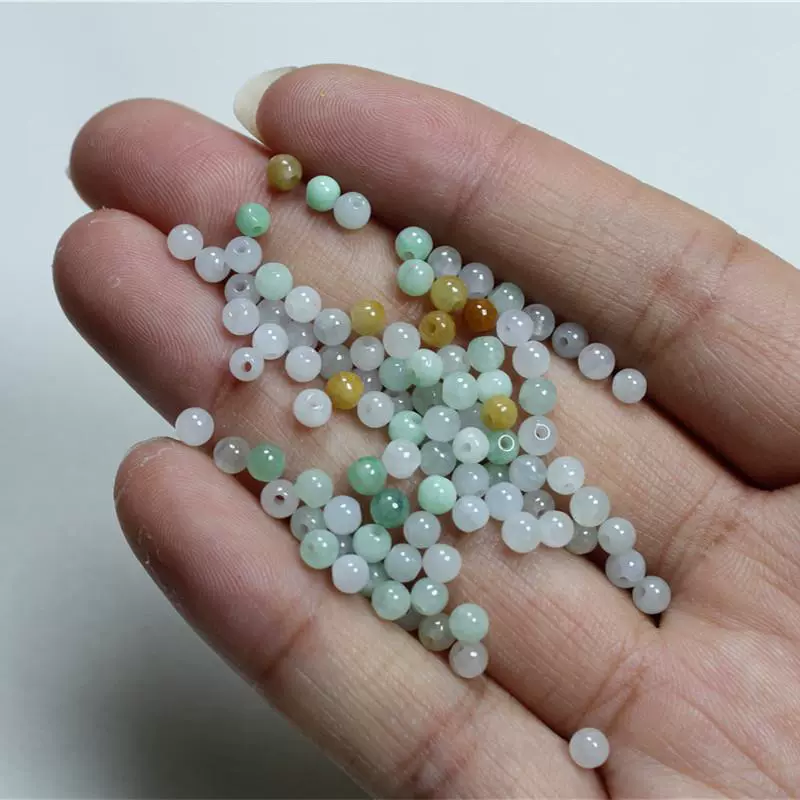 Emerald beads, bracelet, necklace jade, accessory, wholesale